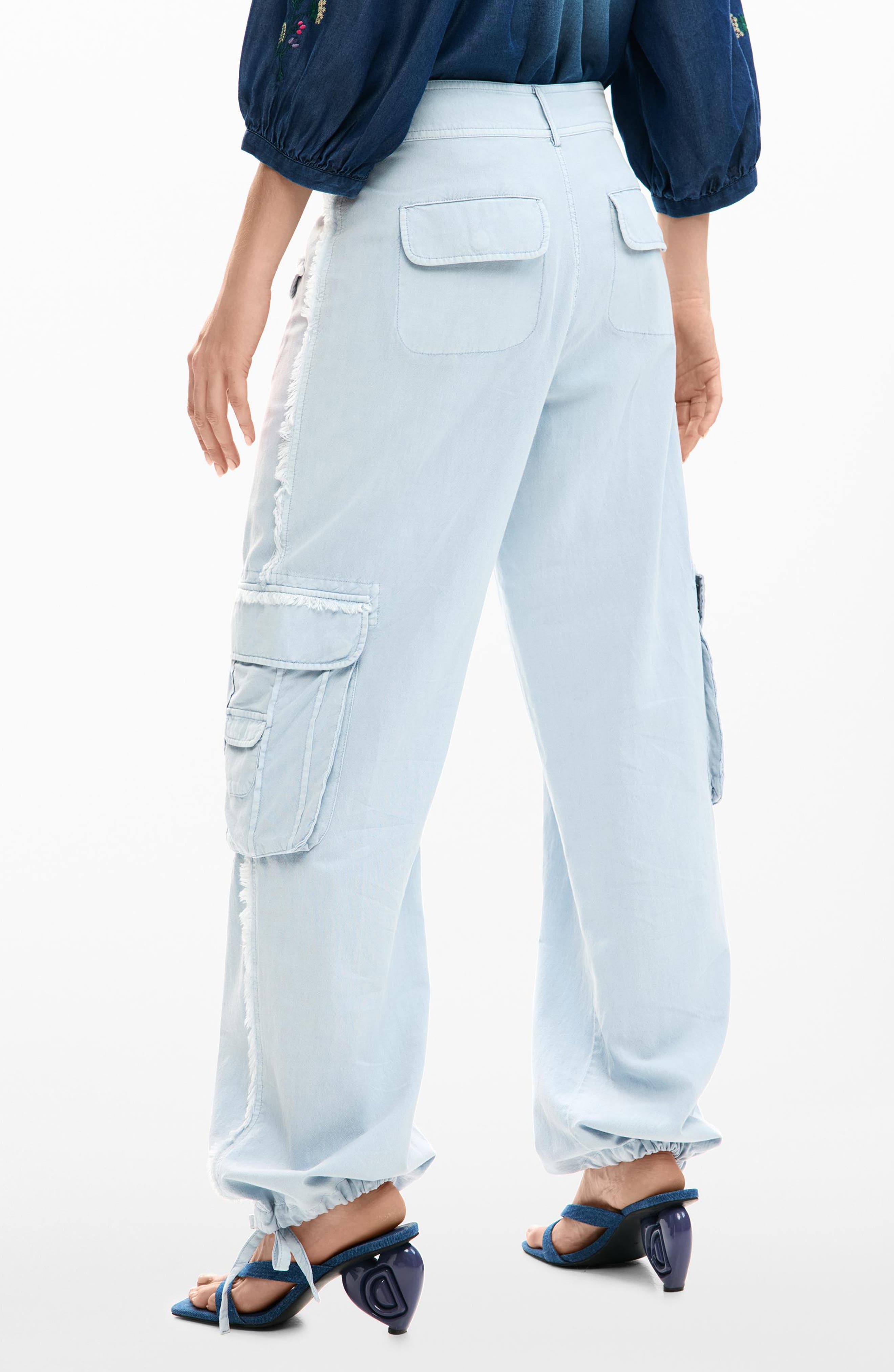 Frayed Cargo Pants - image 2