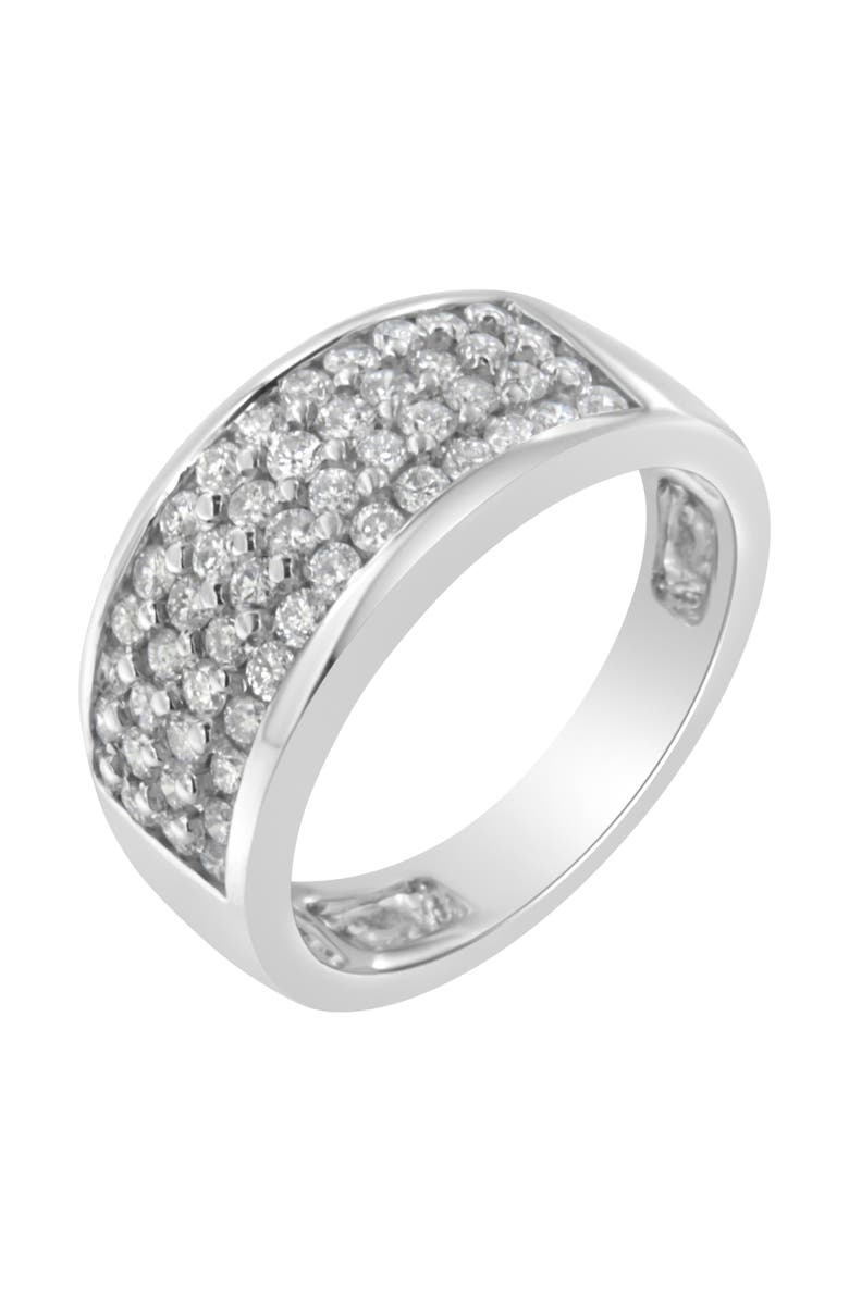 Haus of Brilliance 14K White Gold 1.0 Cttw Round Cut Diamond Ring, Alternate, color, White