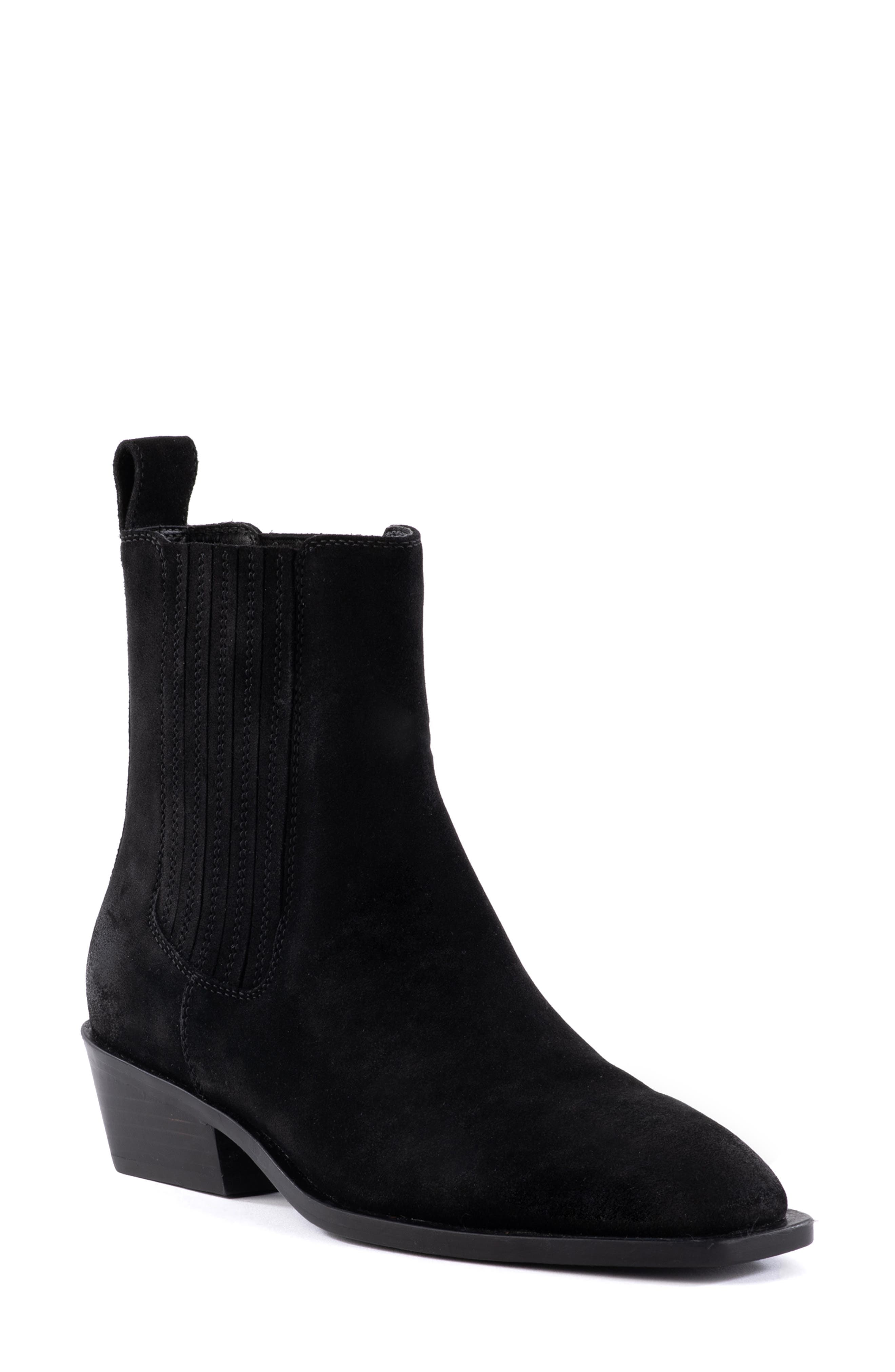 Seychelles Hold Me Down Chelsea Boot, Main, color, Black