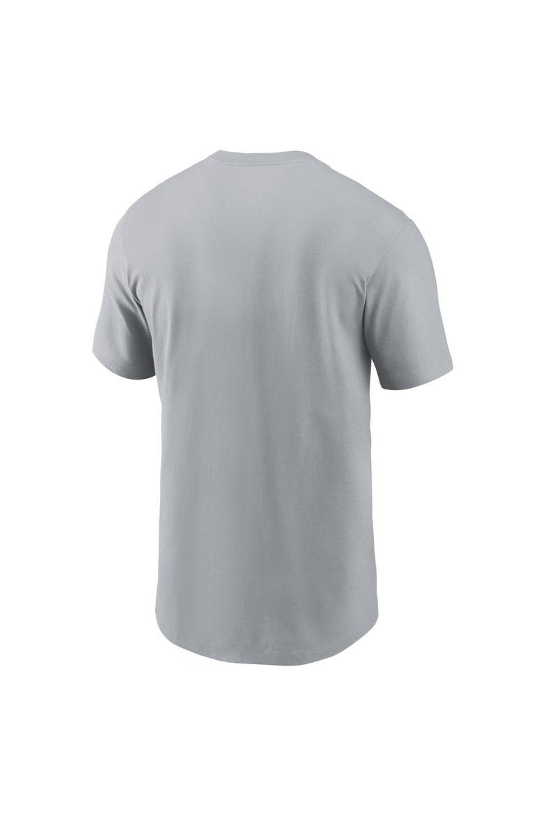 Men's Nike Gray Los Angeles Rams 2023 NFL Playoffs Iconic T-Shirt, Alternate, color, Gray
