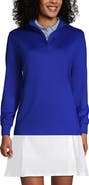 Lands' End School Uniform  Quarter Zip Pullover