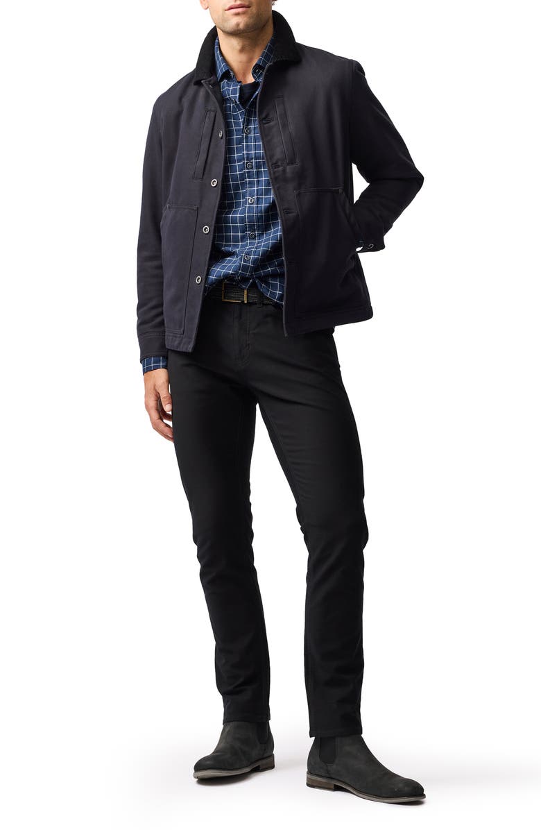 Rodd & Gunn Glenrock Windowpane Check Button-Up Shirt, Alternate, color, Midnight