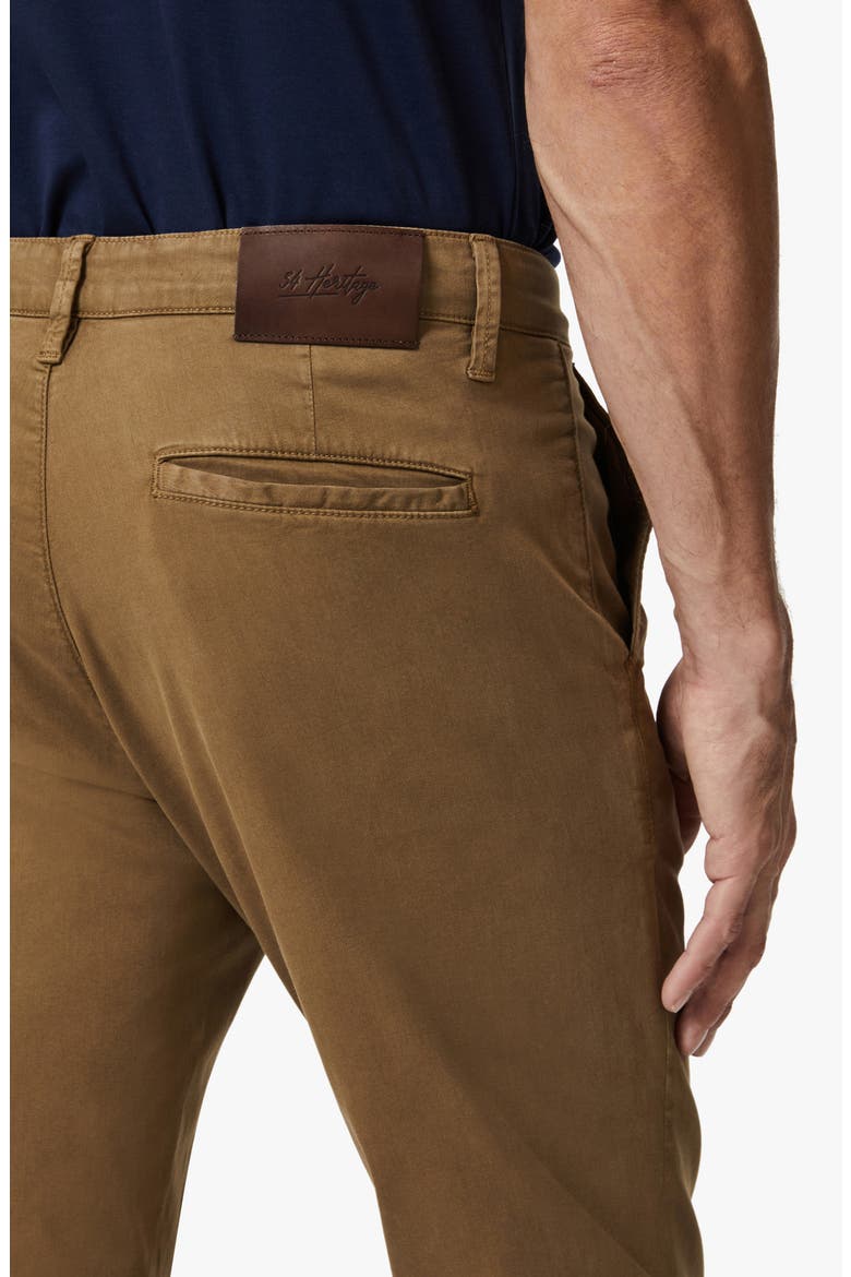 Charisma Relaxed Straight Leg Twill Pants, Alternate, color, TOBACCO TWILL