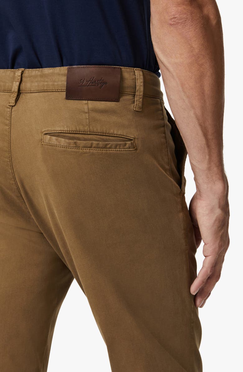 34 Heritage Charisma Relaxed Straight Leg Twill Pants, Alternate, color, Tobacco Twill