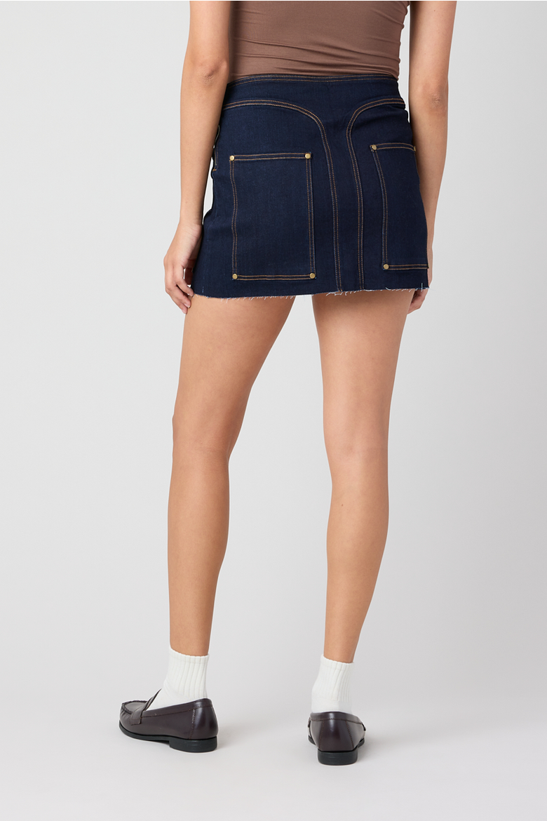 Danielle Low-rise Mini Skirt, Alternate, color, Park Pl.