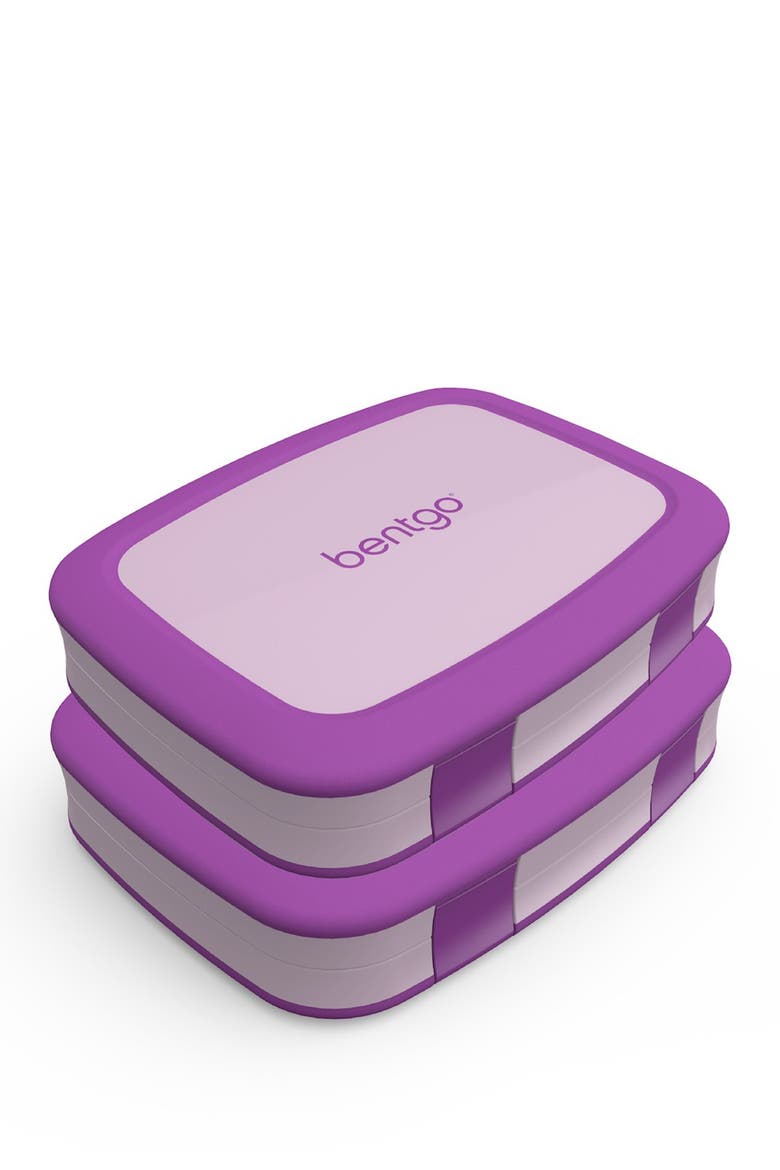 2-Pack of Children's Lunch Box - Blue, Alternate, color, PURPLE