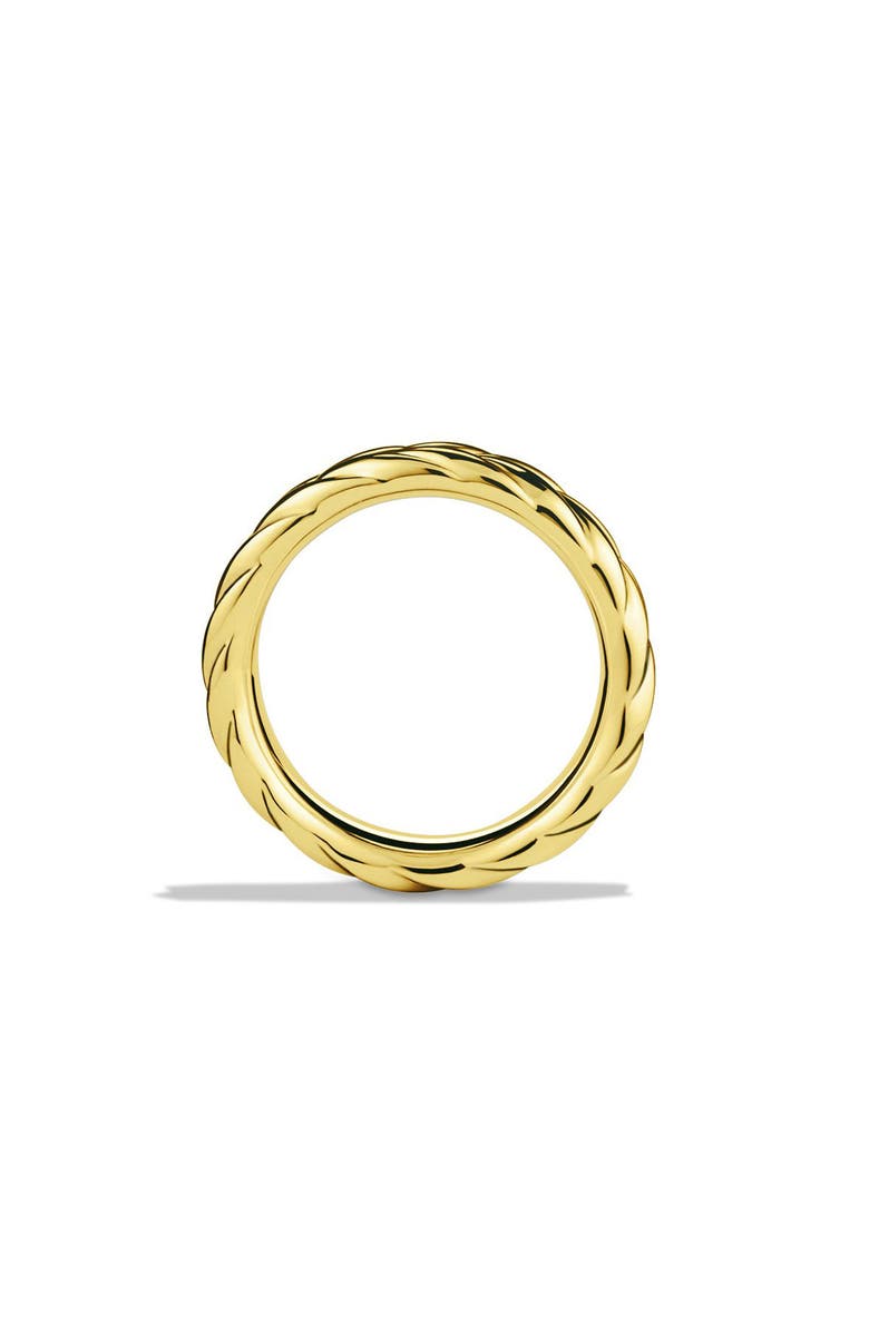 David Yurman Chevron Band Ring, Alternate, color, 18K Yellow Gold