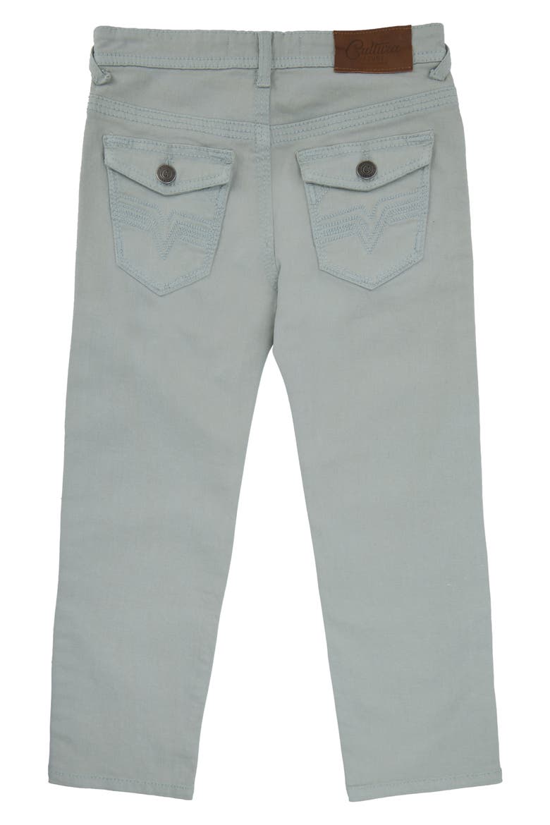 Kids' Saddle Stitch Jeans, Alternate, color, SAGE