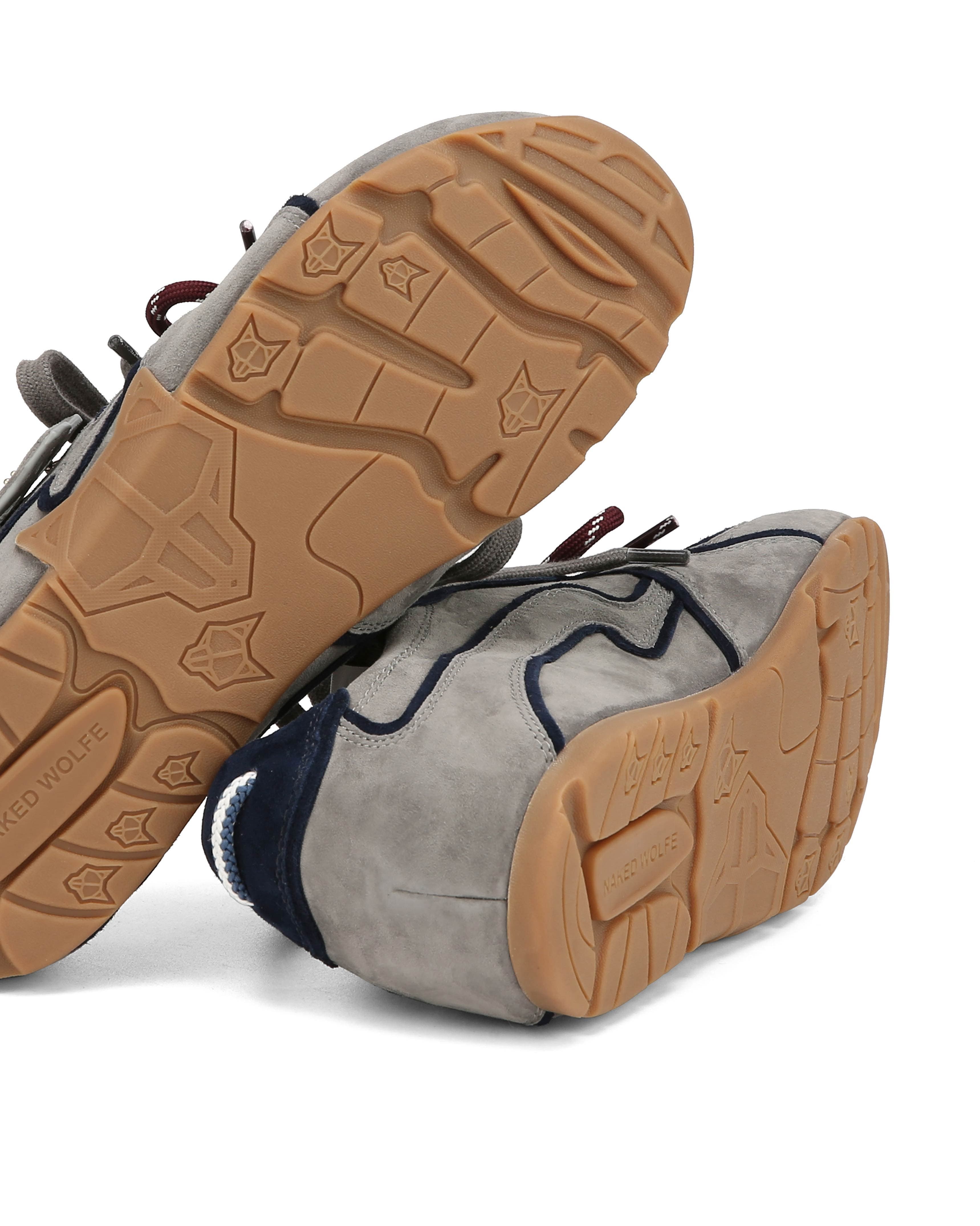 Naked Wolfe Adored Suede Sneaker, Alternate, color, Grey