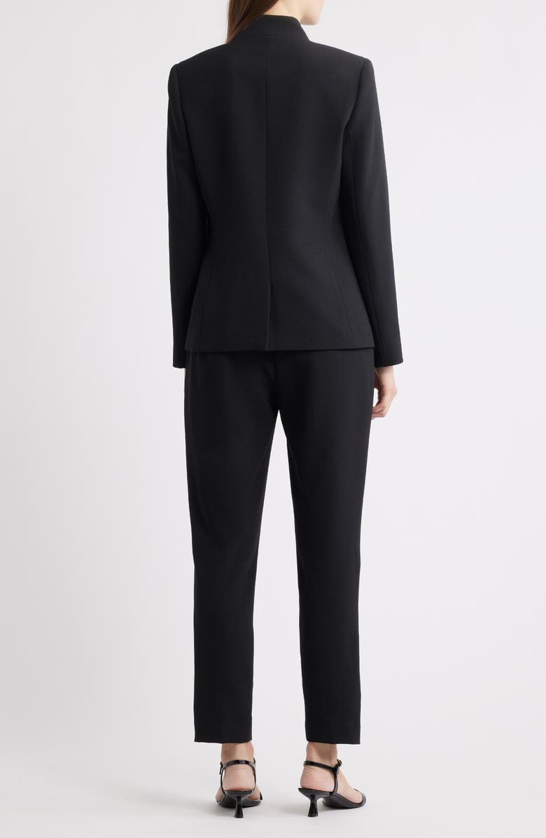 Tahari ASL Notch Neck Long Sleeve Jumpsuit, Alternate, color, 