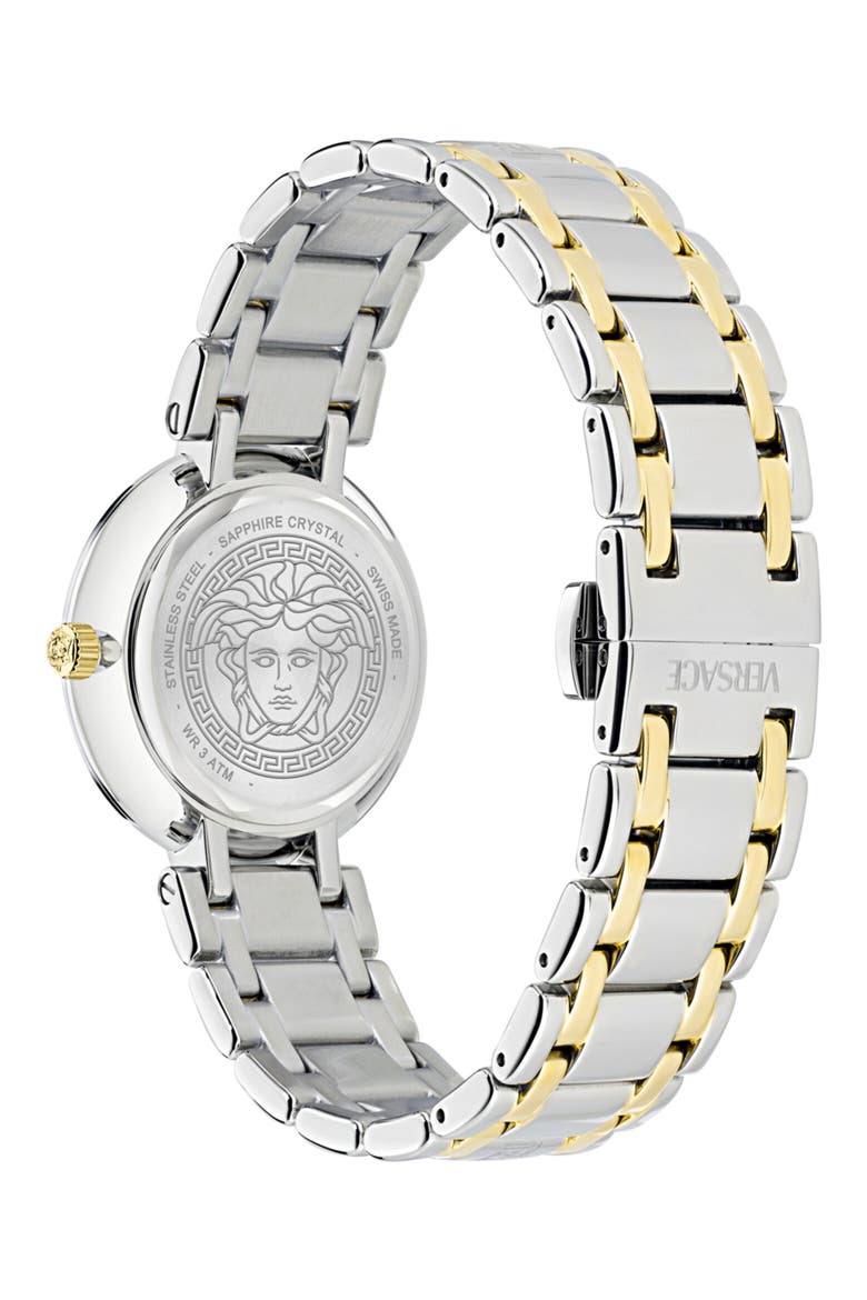 Antlia Emerald Bracelet Watch, 34mm, Alternate, color, TWO TONE