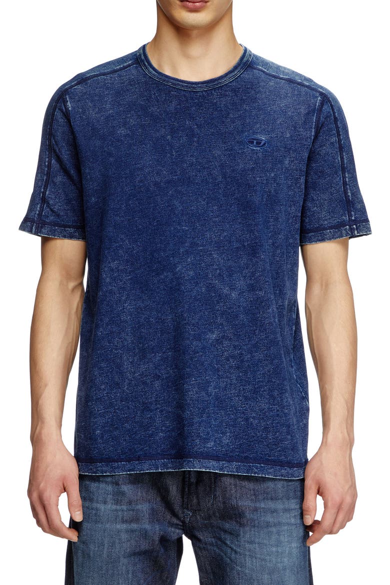 Denim Look Jersey T-Shirt, Main, color, DENIM