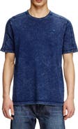 DIESEL® Denim Look Jersey T-Shirt