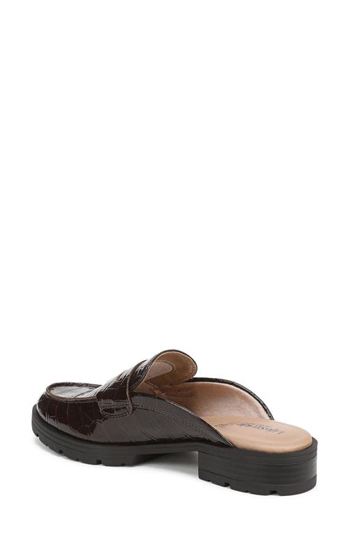 Lifestride London Penny Strap Mule In Brown