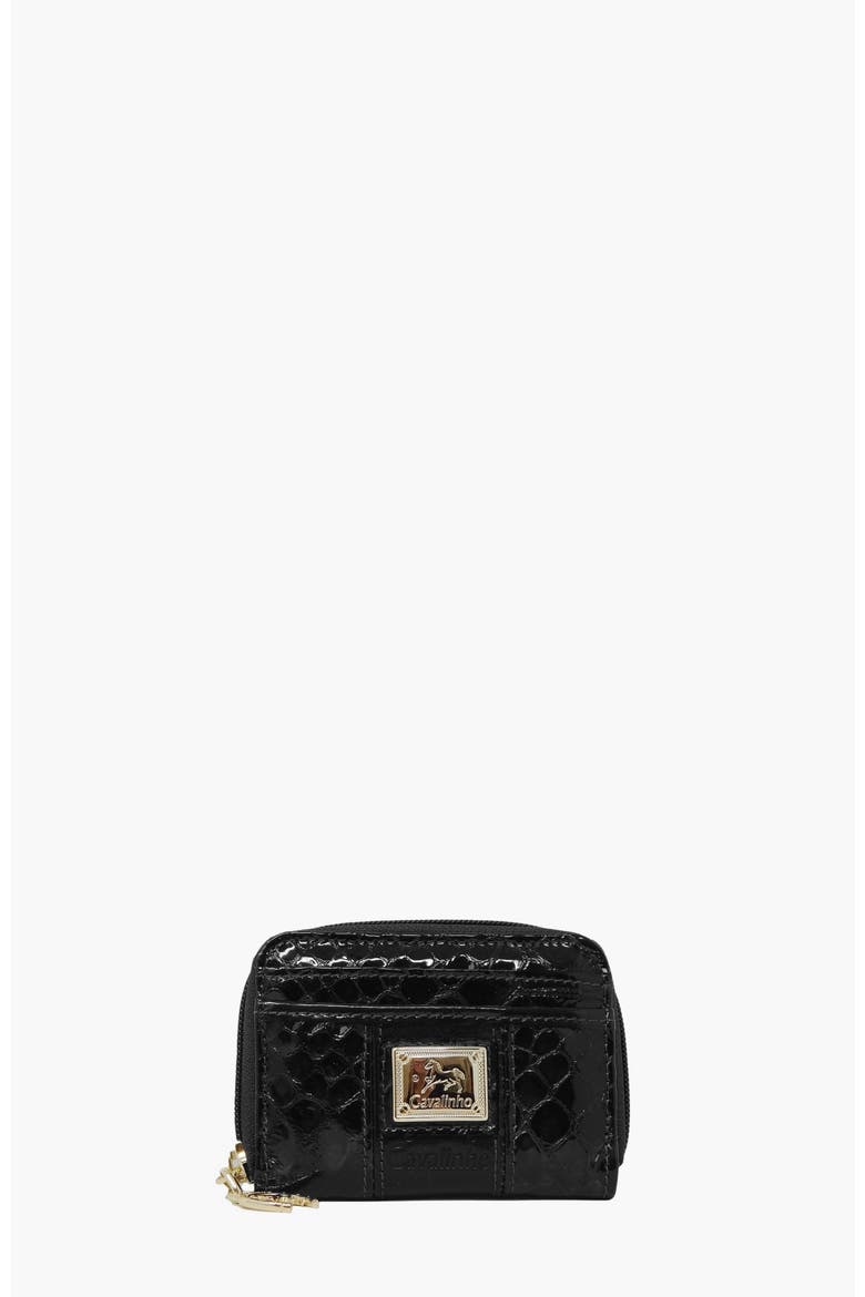 Honor Leather Card Holder 275, Main, color, Black