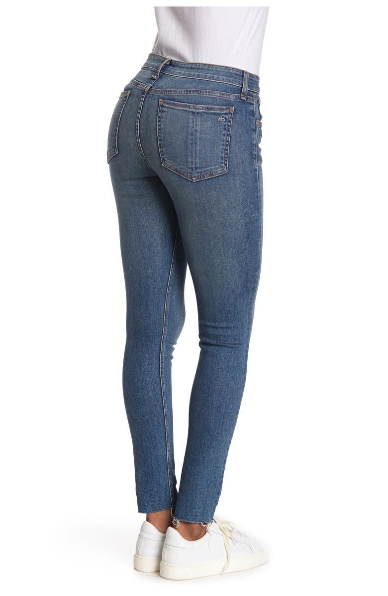 rag & bone Cate Mid Rise Skinny Jeans, Alternate, color,