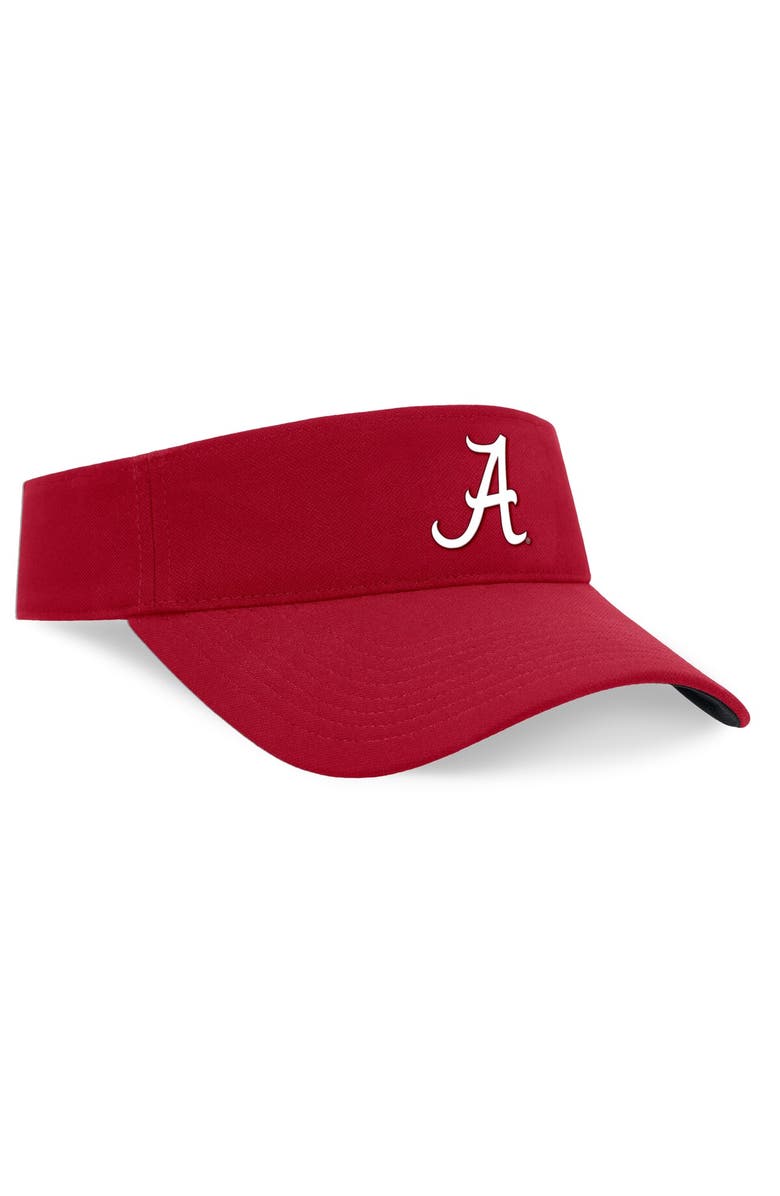 Nike Men's Nike Crimson Alabama Crimson Tide On-Field Ace Performance Adjustable Visor, Alternate, color, 