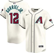 Nike Men's Nike Lourdes Gurriel Jr. Cream Arizona Diamondbacks Home Limited Player Jersey