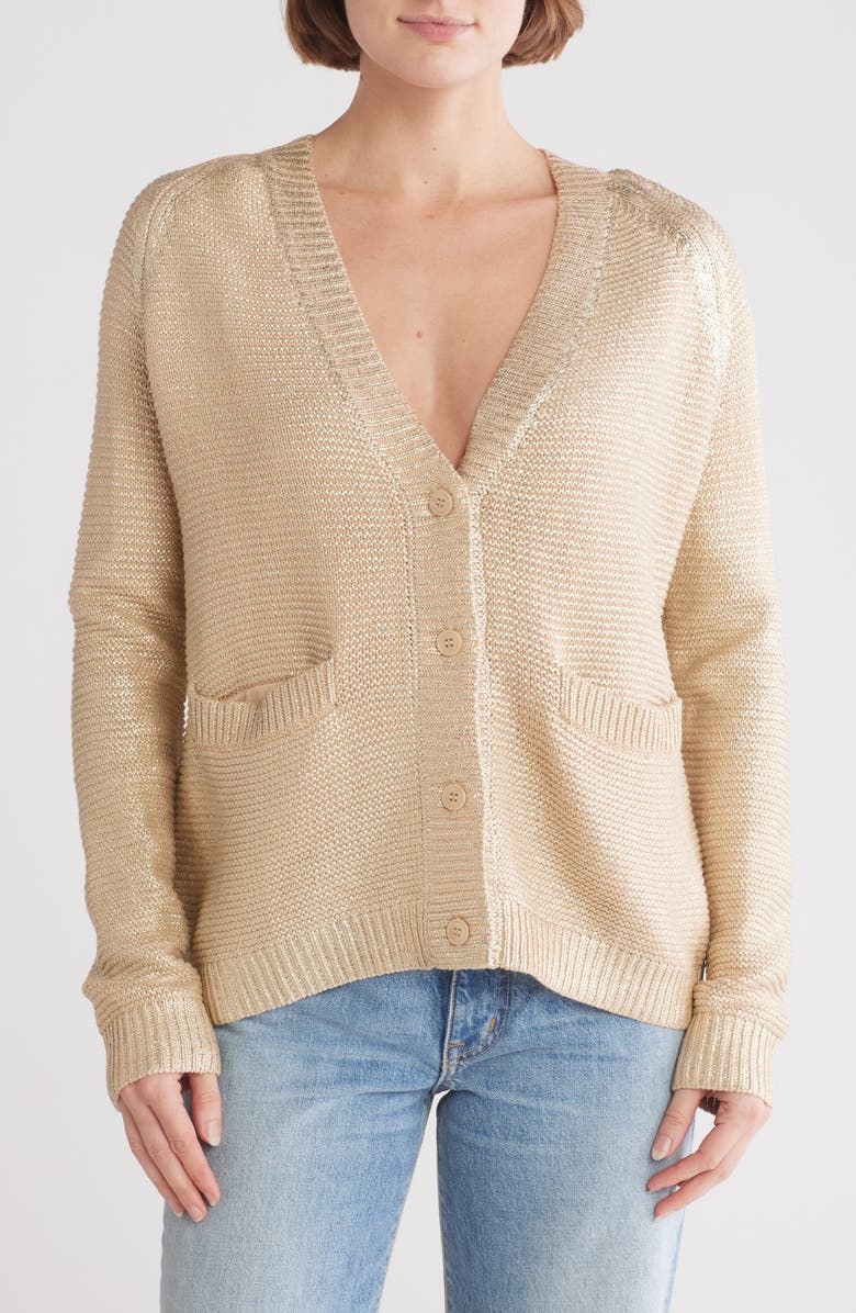 THE GREAT. Varsity Cardigan, Main, color, 