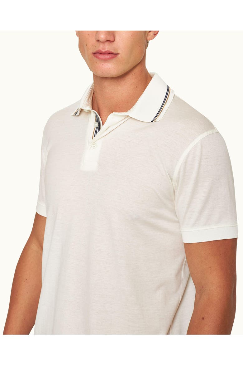 Dominic Tipping Polo Shirt, Alternate, color, White Sand