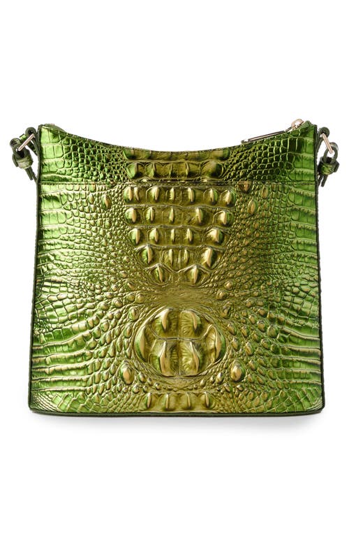 Brahmin Katie Croc Embossed Leather Crossbody Bag