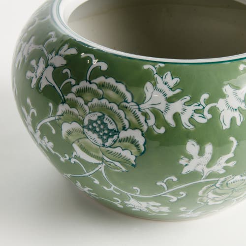 Napa Home & Garden Imperial Lotus Planter Small In Green