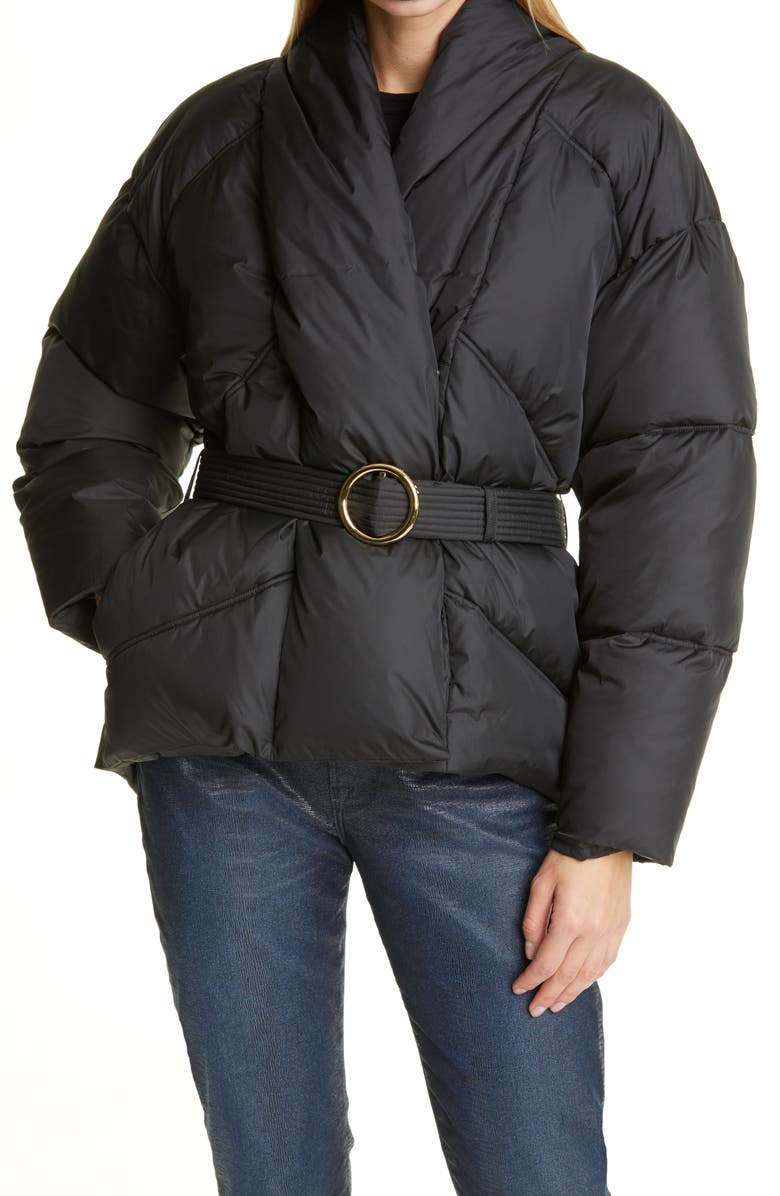 FRAME Wrap Puffer Coat, Main, color, 