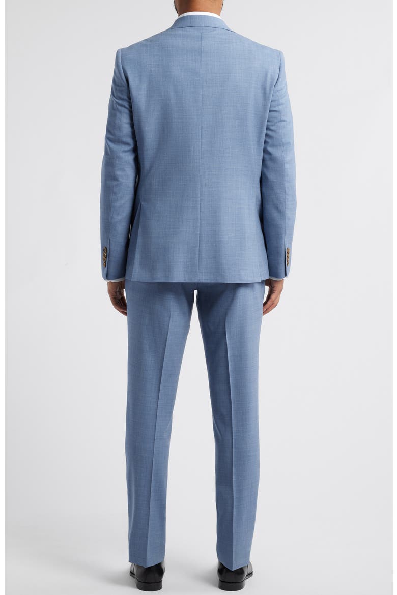 Esprit Blue Mixy Check Stretch Wool Suit, Alternate, color, LIGHT BLUE