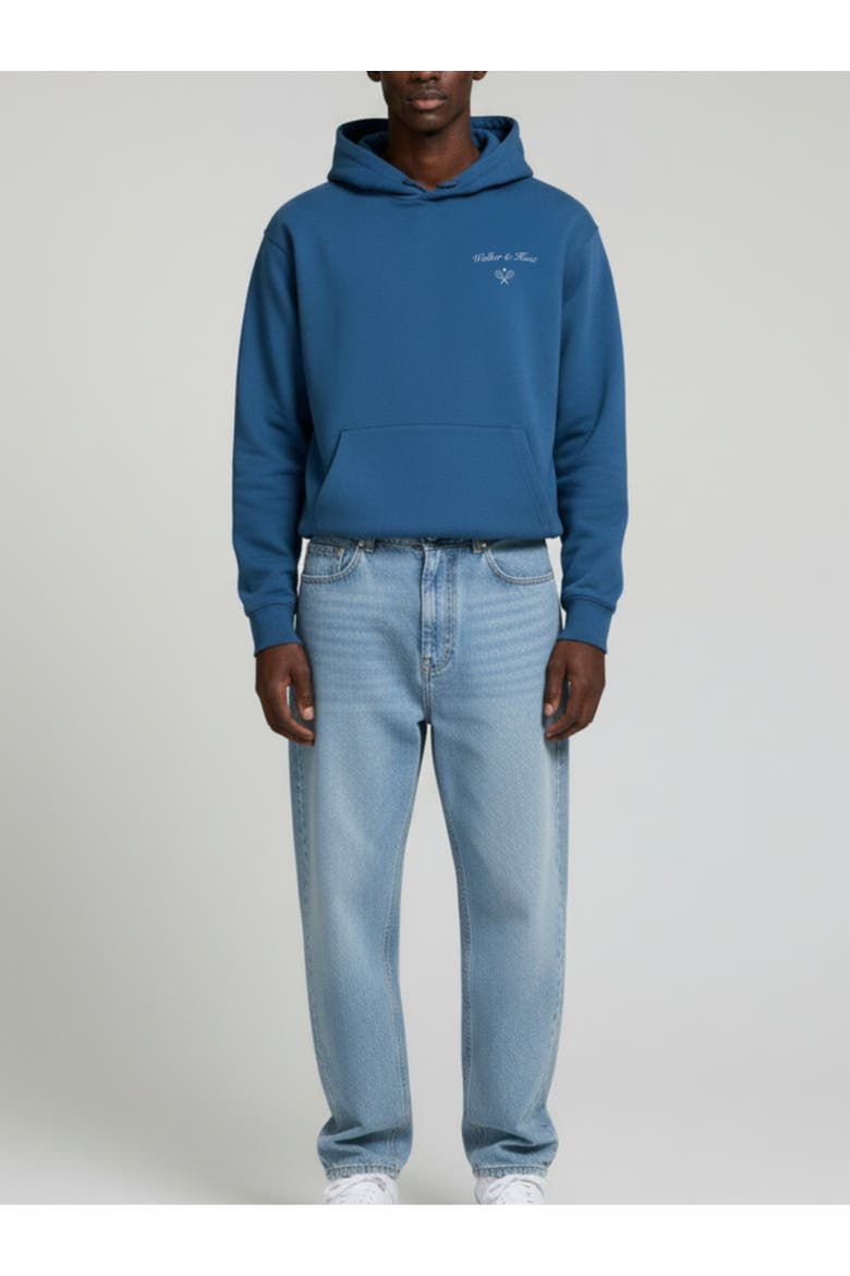 Relaxed Hoodie, Main, color, Blue