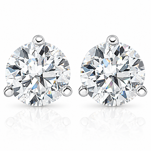 1/2ct Martini Lab Grown Diamond Studs 14k Gold