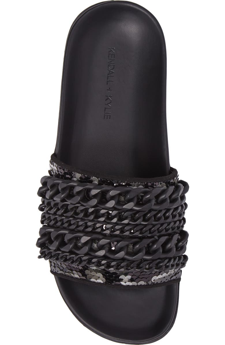 KENDALL + KYLIE Shiloh Chain Link Platform Slide, Alternate, color,