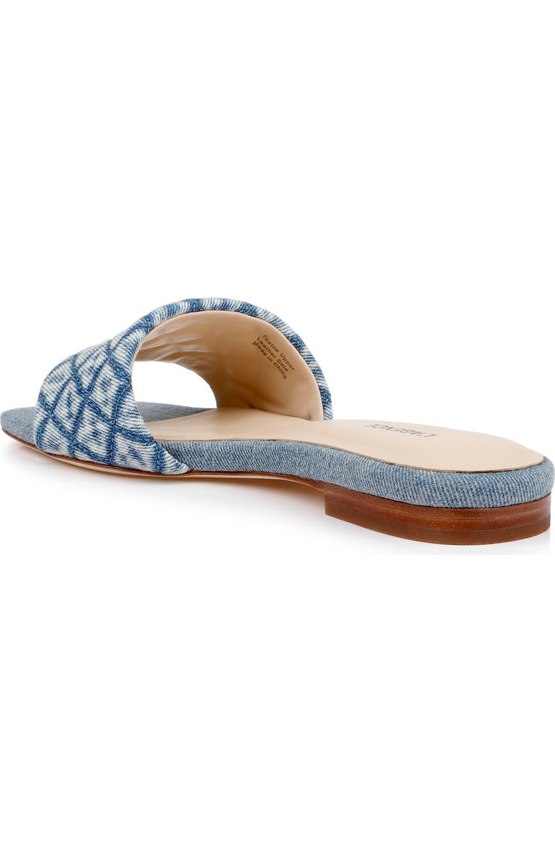 L'AGENCE Aloise Slide Sandal, Alternate, color, Light Denim