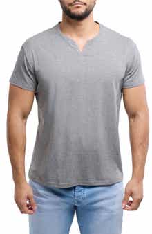 XRAY Split Neck T-Shirt