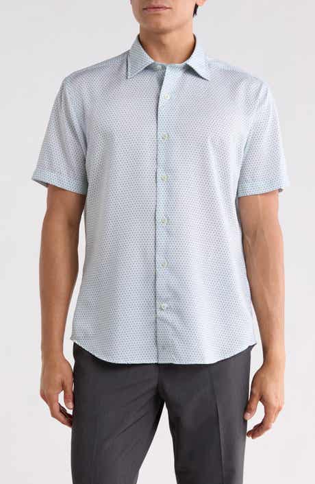 Floral Print Short Sleeve Shirt