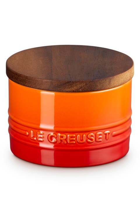 Signature Stoneware 7-Ounce Storage Canister