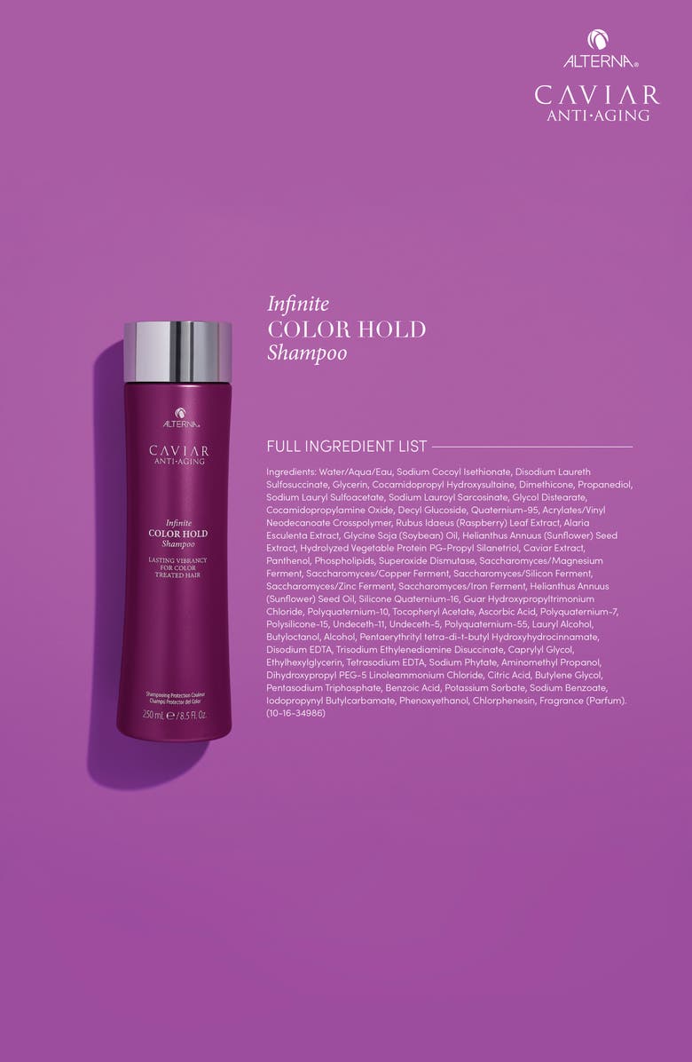 ALTERNA<sup>®</sup> Caviar Anti-Aging Infinite Color Hold Shampoo, Alternate, color, 