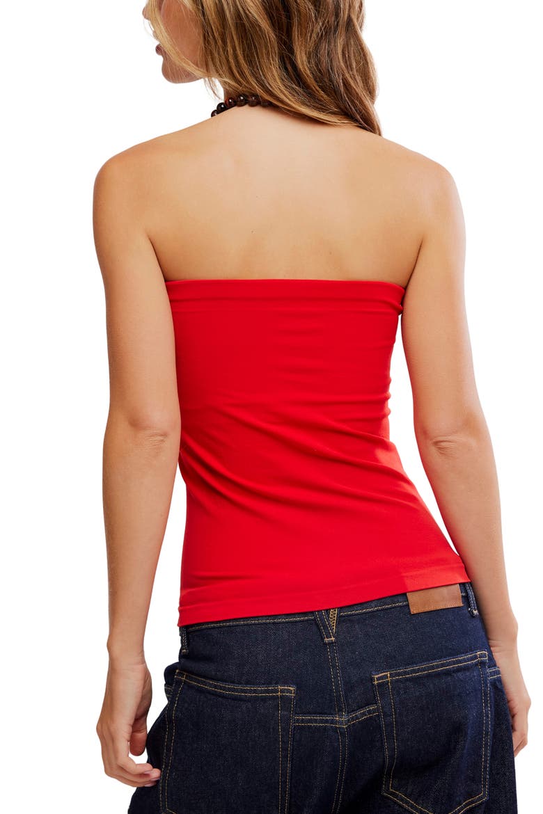 The Carrie Tube Top, Alternate, color, FP HIGH RISK RED