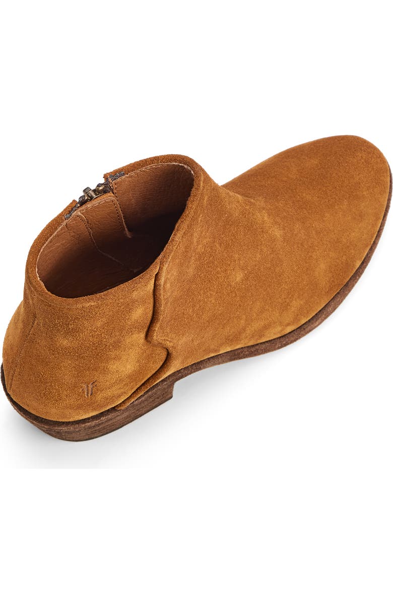 Frye Carson Piping Bootie, Alternate, color, Bronze