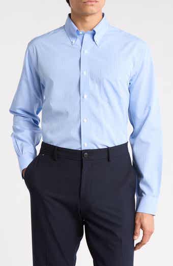 Brooks Brothers Regular Fit Plaid Non-Iron Cotton Dress Shirt