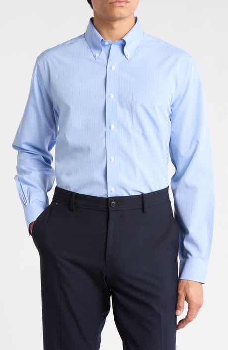 Brooks Brothers Regular Fit Plaid Non-Iron Cotton Dress Shirt
