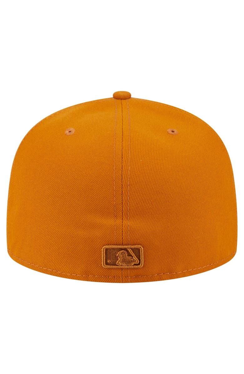 New Era Men's New Era Orange Philadelphia Phillies Color Pack A-Frame 59FIFTY Fitted Hat, Alternate, color, Orange