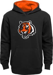 Outerstuff Youth Black Cincinnati Bengals Prime Pullover Hoodie