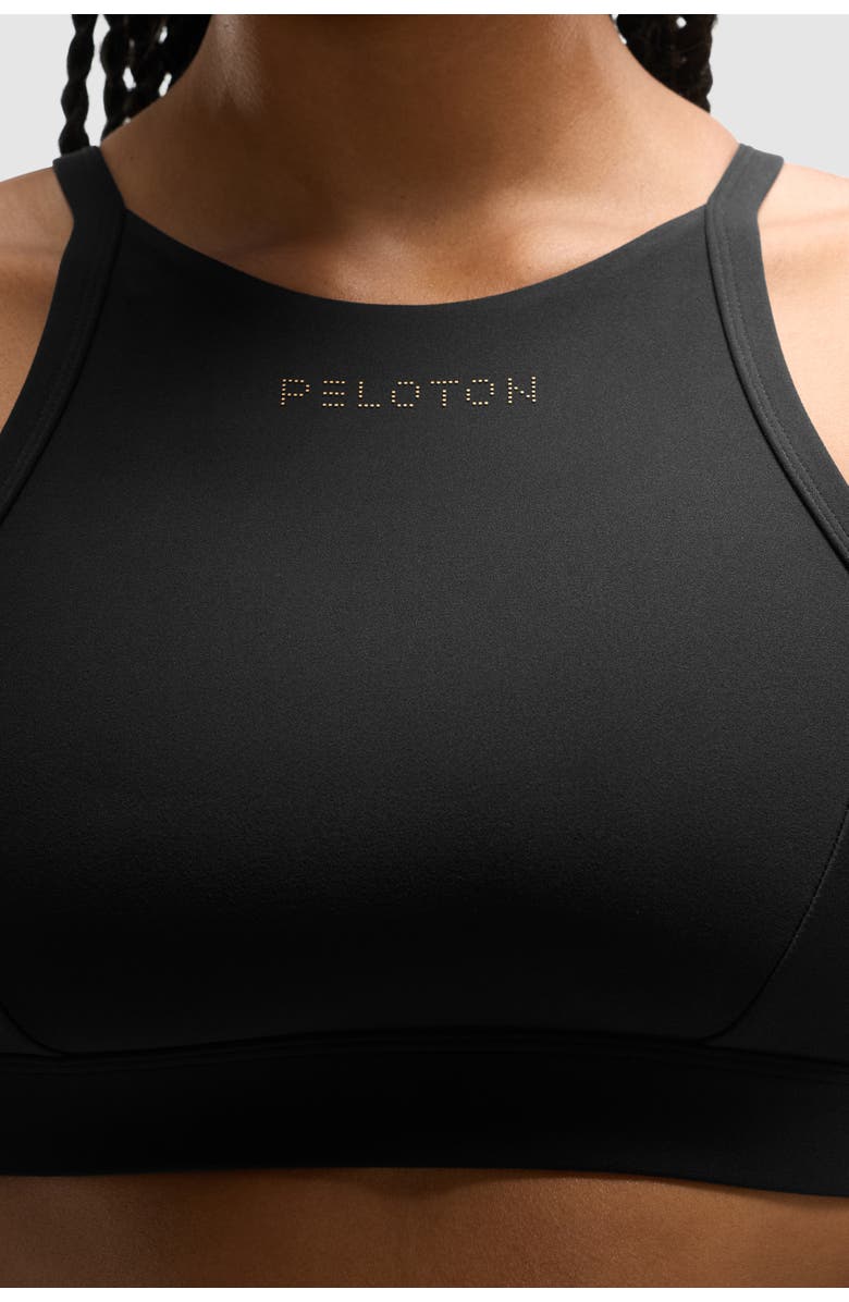 Peloton Cadent Racer Front Bra, Alternate, color, Black