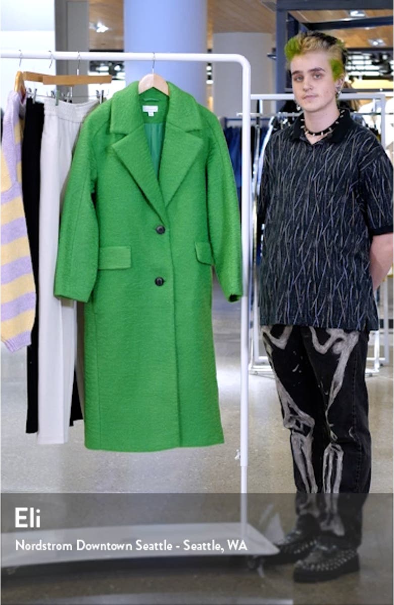 Long Brushed Coat, sales video thumbnail