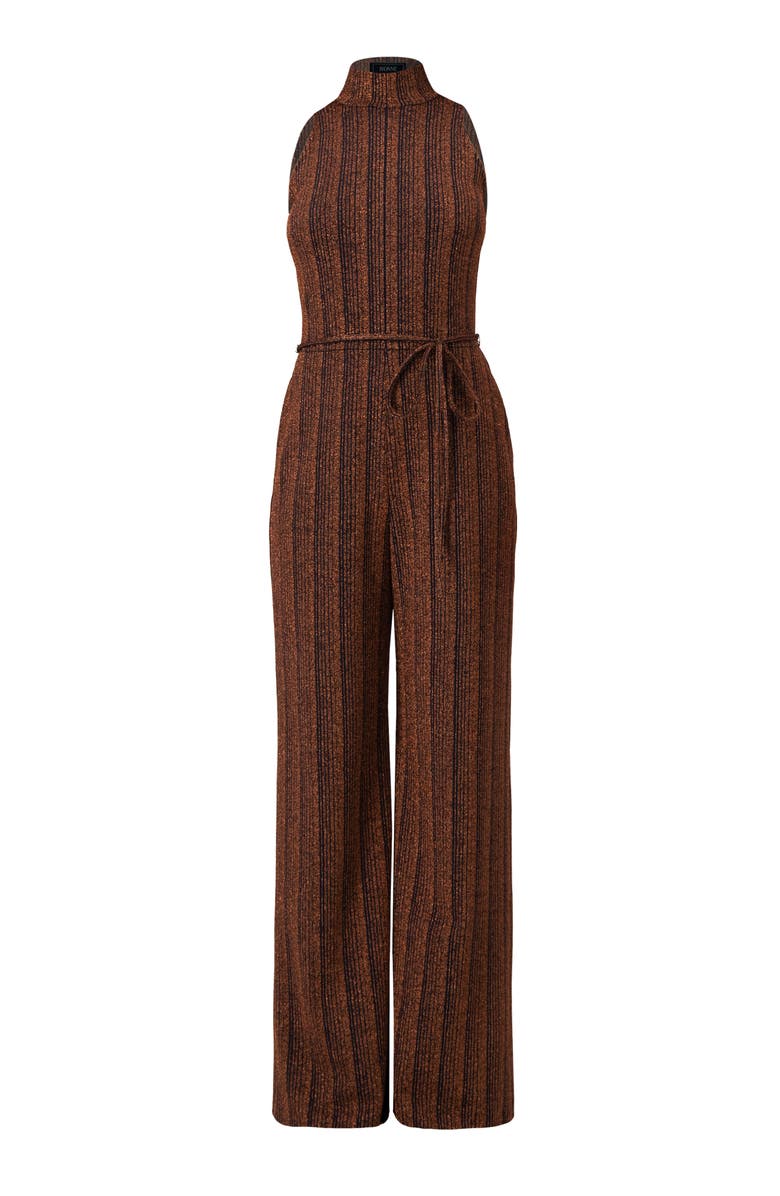 IVONNE Wide-Leg Sleeveless Jumpsuit with Side Pockets, Alternate, color, Brown