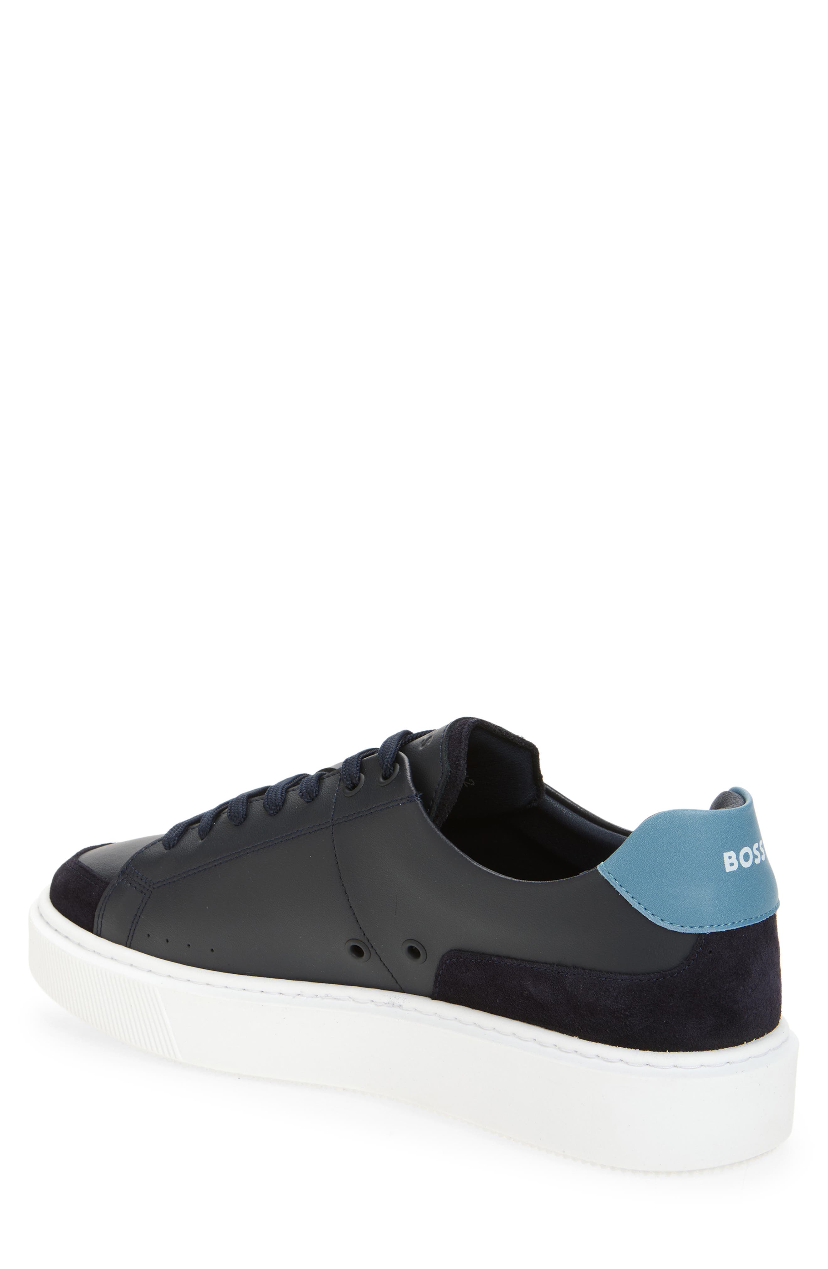 Colyn Derby Sneaker, Alternate, color, NAVY