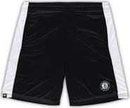 FANATICS Men's Fanatics Branded Black Brooklyn Nets Big & Tall Champion Rush Practice Shorts