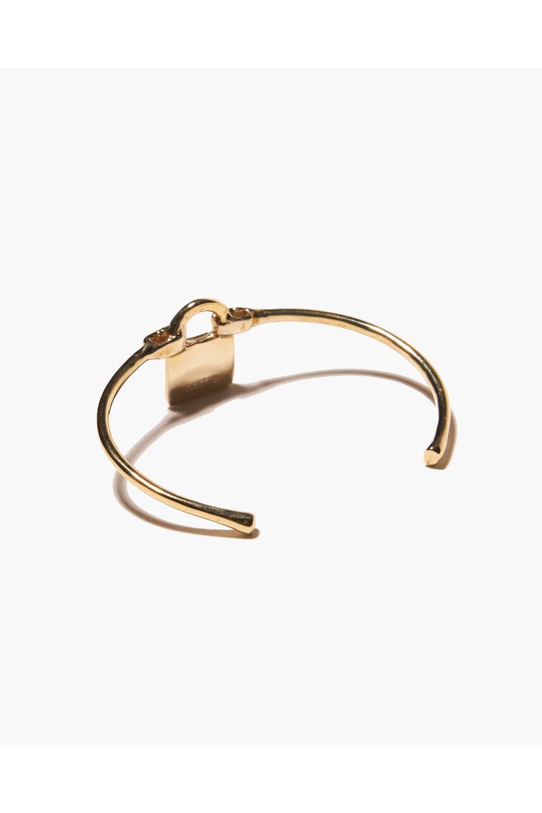 Lock Cuff, Main, color, Brass
