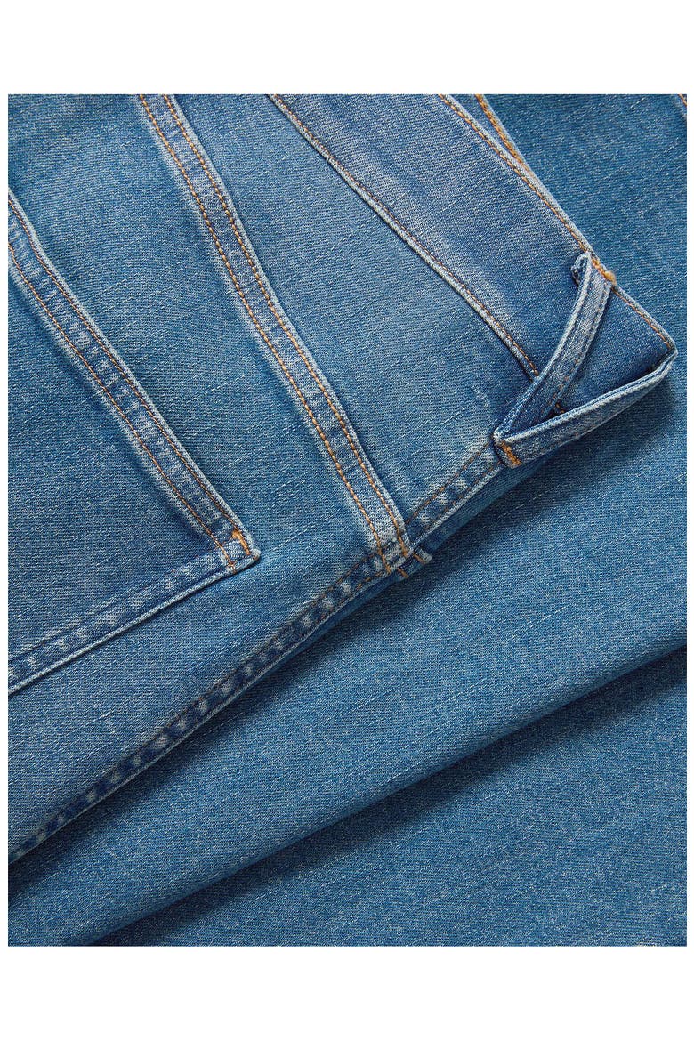 Joplin Wide Flare Leg Jeans, Alternate, color, POOL PARTY