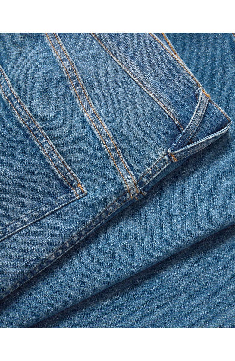 Veronica Beard Joplin Wide Flare Leg Jeans, Alternate, color, Pool Party